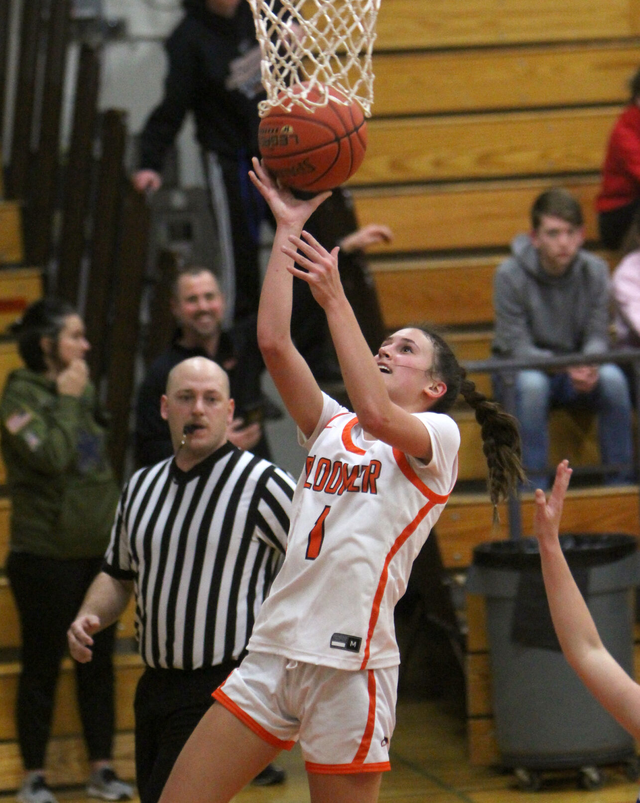 Cameron at Bloomer girls basketball 1-16-23